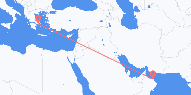 Oman to Greece