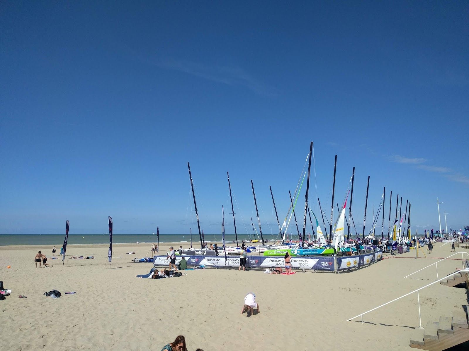 Plage de Malo-les-Bains, Malo-les-Bains, Dunkerque, Dunkirk, Nord, Hauts-de-France, Metropolitan France, France