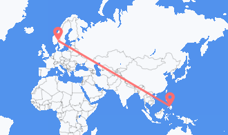 Oslo to Cagayan de Oro