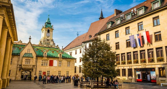 Photo of Bratislava Múzeum mesta Bratislavy Primate Square - Bratislava, Slovakia, Europe.