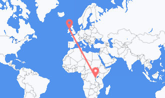 le Rwanda vers l’Irlande du Nord