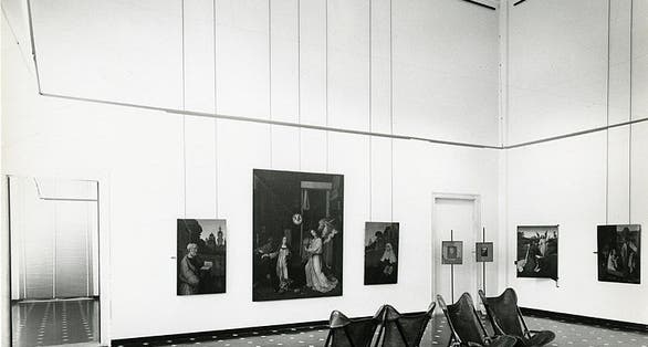 photo of view of  Allestimento delle sale del Museo di Palazzo Bianco, Genoa, Italy.