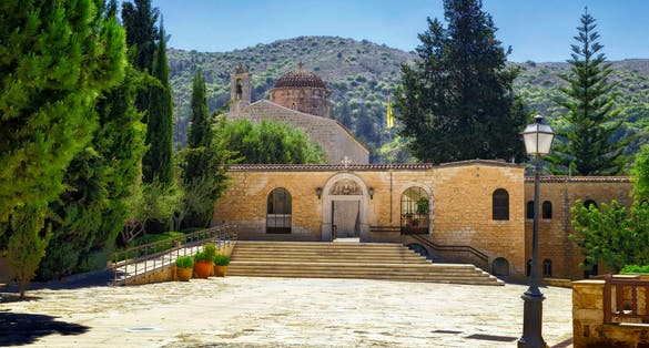 Photo of Holy monastery St. Neophytos, Paphos, Cyprus.