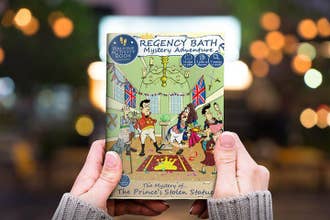 Bath Treasure Hunt Leyndardómurinn um stolnu gullnu styttuna