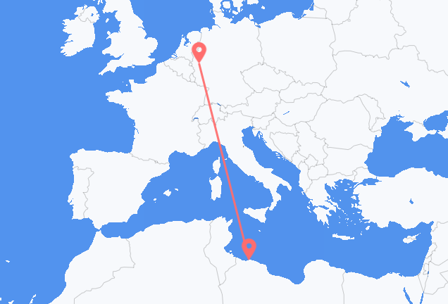 Tripoli to Cologne