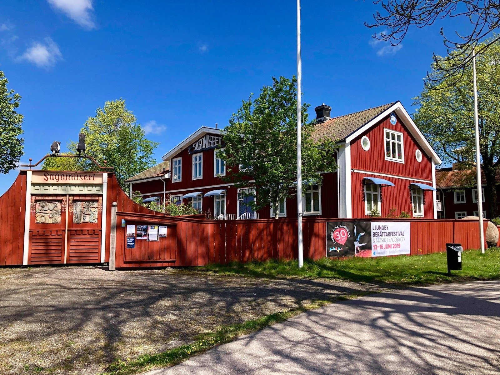 Museum of Legends in Ljungby, Kungshög, Ljungby kommun, Kronoberg County, Sweden
