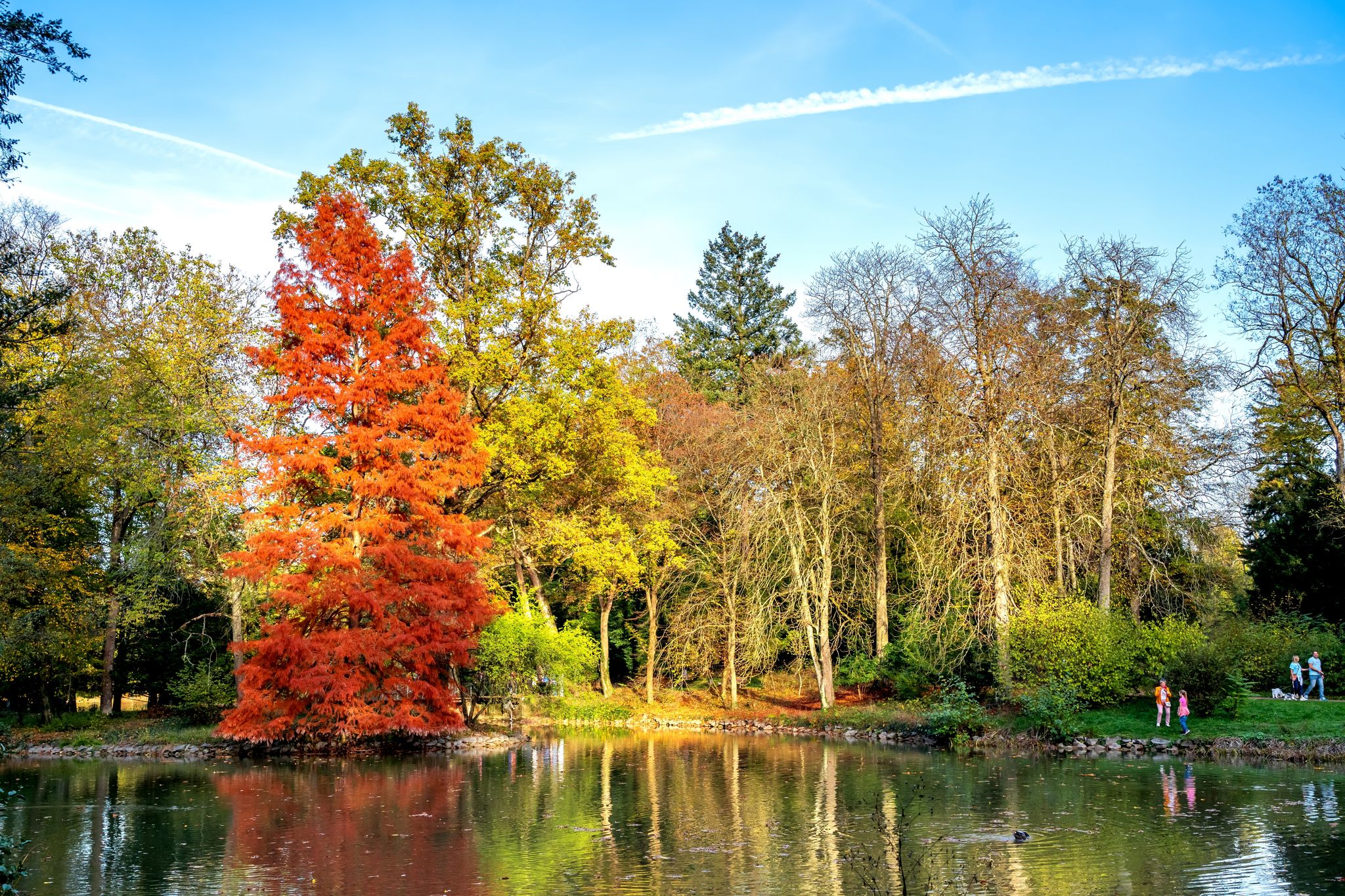 photo of view of Park Schönbusch, Aschaffenburg, Bavaria, Germany.