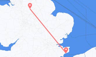 Train tickets from Matlock to Folkestone and Hythe