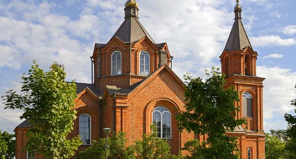 Photo  of St. Nicholas Church, Vaasa, Finland.