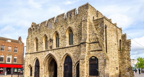 The Bargate, a medieval gatehouse in Southampton, England