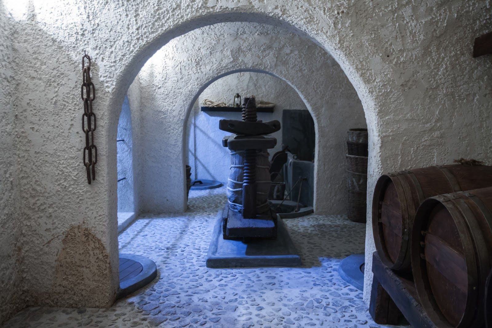 Canava Santorini Loukas Lygnos, Thira Municipal Unit, Municipality of Thira, Thira Regional Unit, South Aegean, Aegean, Greece