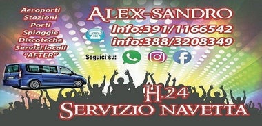 Private car rental with driver in Salento