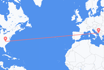 Charlotte to Podgorica