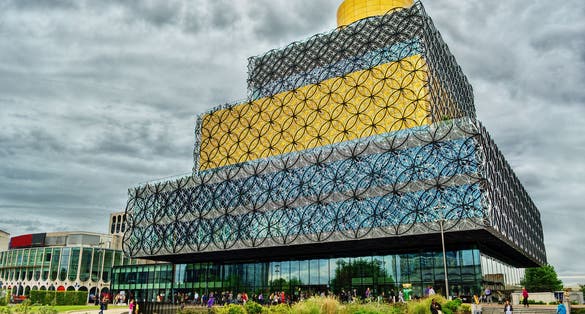 Photo of Library of Birmingham, England, UK.