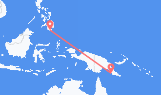 Port Moresby to General Santos
