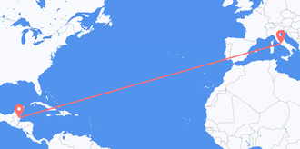 Belize to Italy