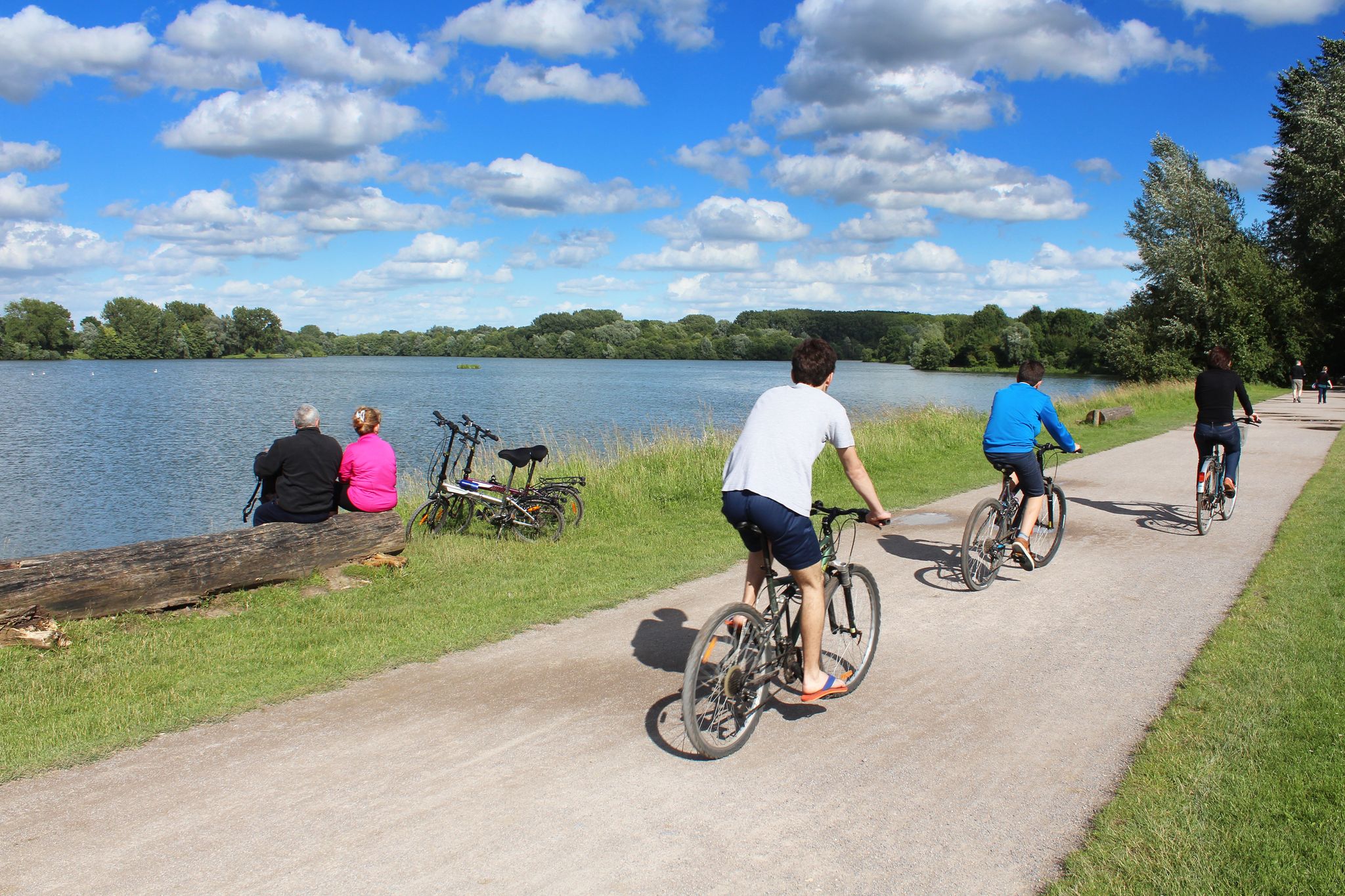 photo of Heron Park "Parc du Héron" of Villeneuve-d'Ascq near Lille in the north of France.