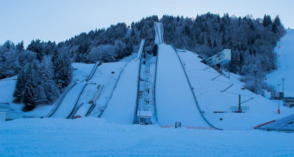 Photo of Ski Jump in Garmisch-Partenkirchen.