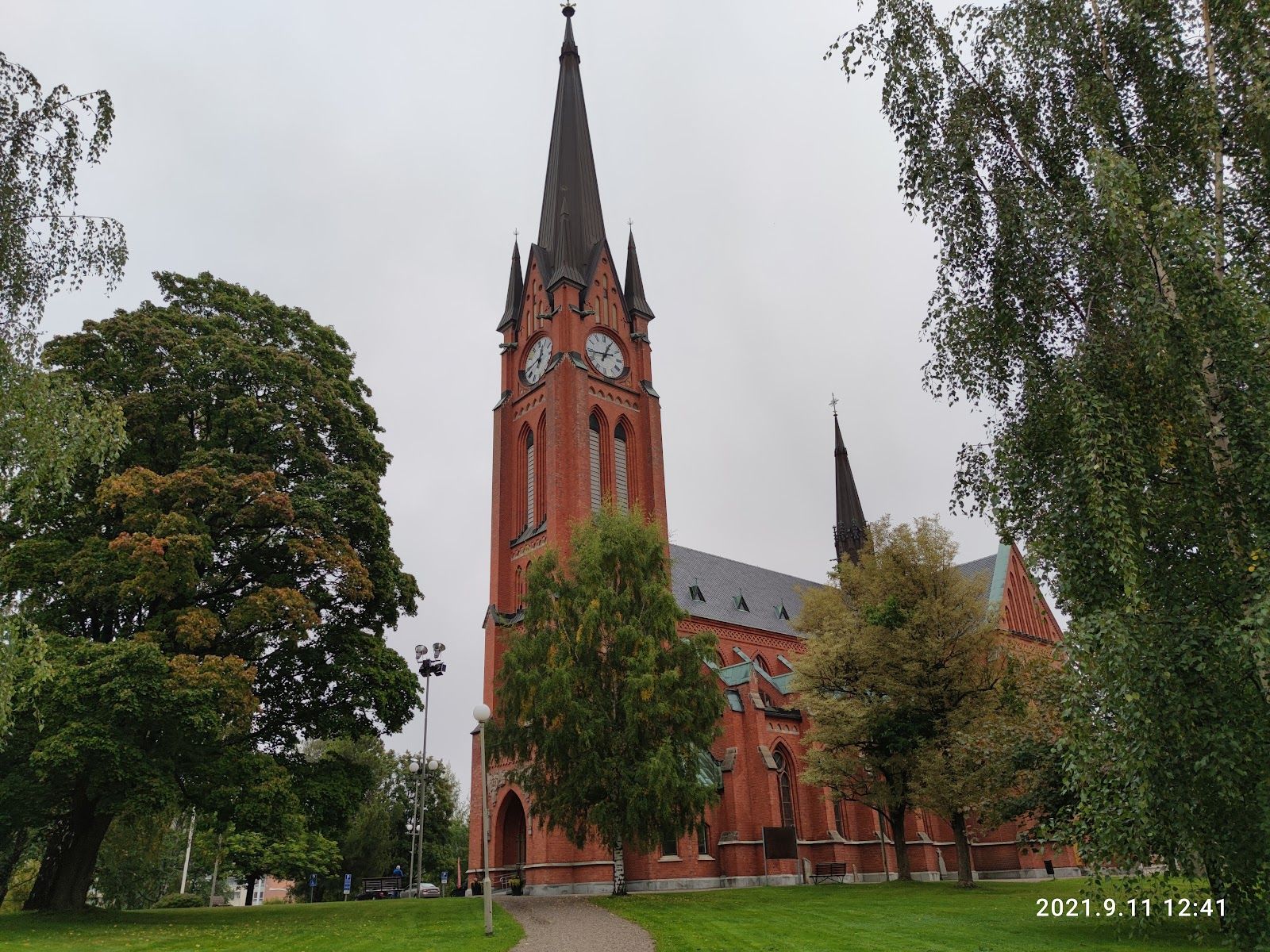 Gustav Adolf Church, Västermalm, Sundsvalls tätortsområde, Centrum, Sundsvalls Gustav Adolf District, Sundsvall, Sundsvall Municipality, Västernorrland County, Sweden