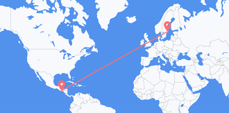 El Salvador a Suecia