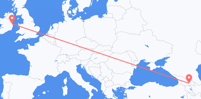 Georgien nach Irland