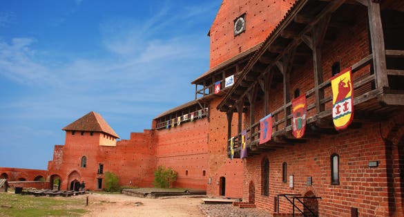 photo of turaida castle in Latvia.