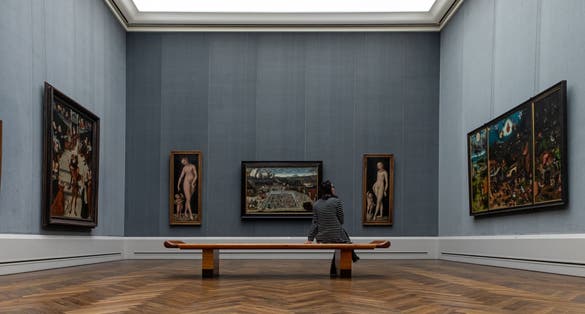 Picture Gallery in Berlin, German.