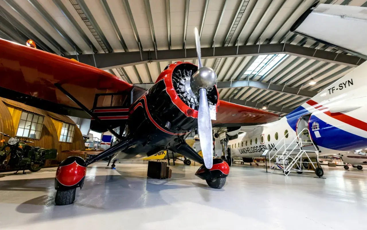 photo of view of Aviation Museum of Iceland, Akureyri, Iceland.