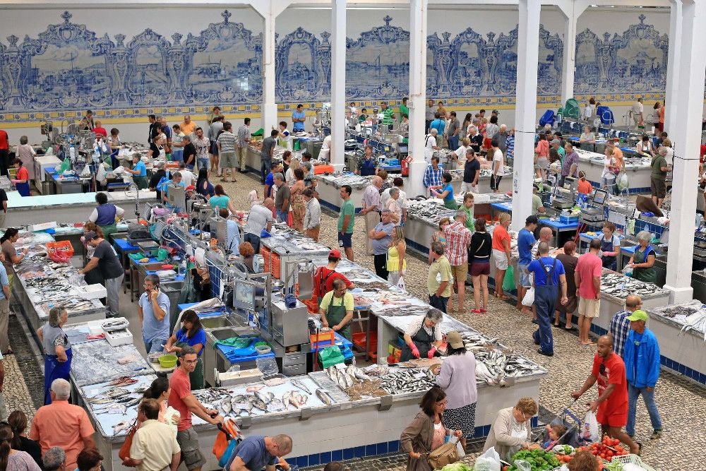 Photo of Mercado do Livramento,Setubal,Portugal.
