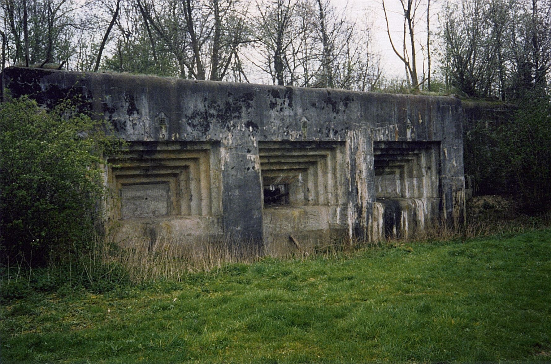 photo of view of Fort Eben-Emael, Bassenge, Belgium.