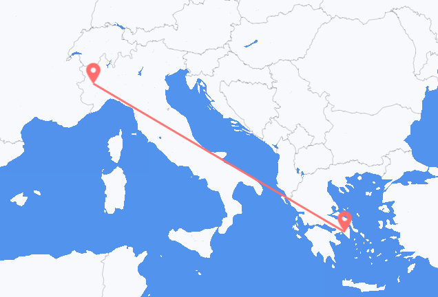 Turin to Athens