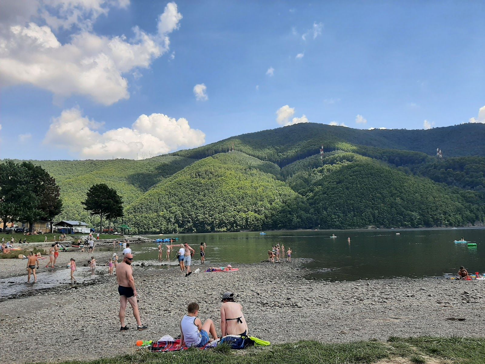 Plaża Miedzybrodzie, Międzybrodzie Bialskie, gmina Czernichów, Żywiec County, Silesian Voivodeship, Poland