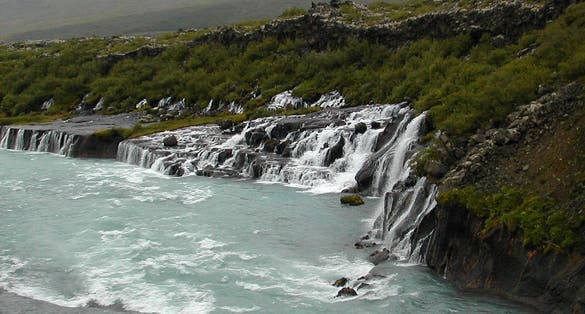 photo of Hraunfossar,Borgarnes Greece.