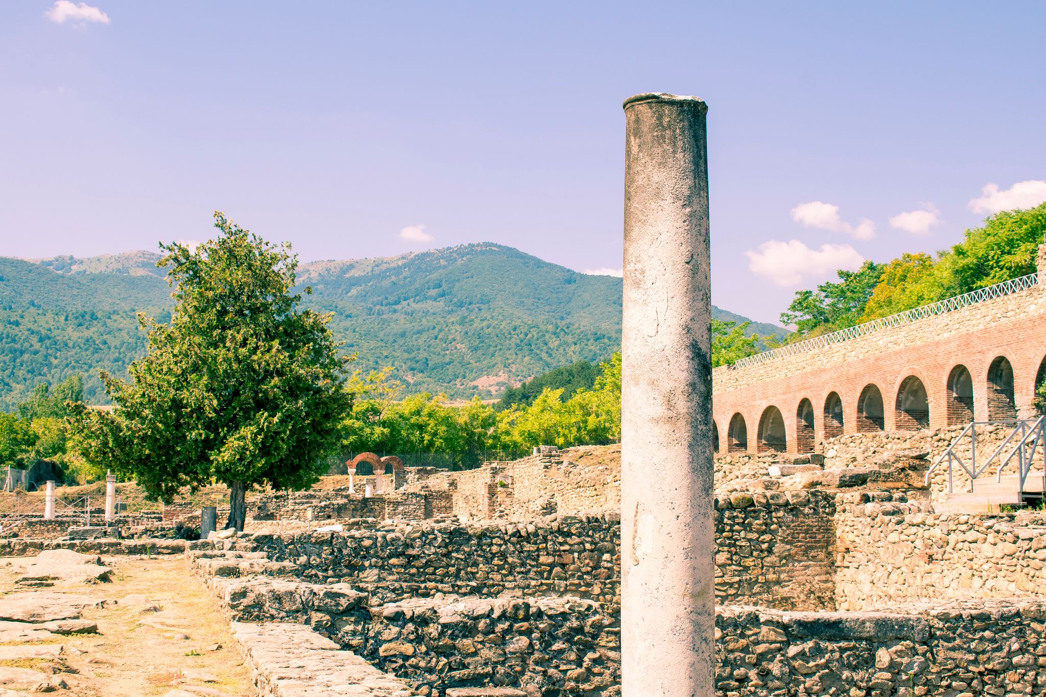 Photo of Heraclea Lyncestis Archaeological Site, Bitola, Macedonia.