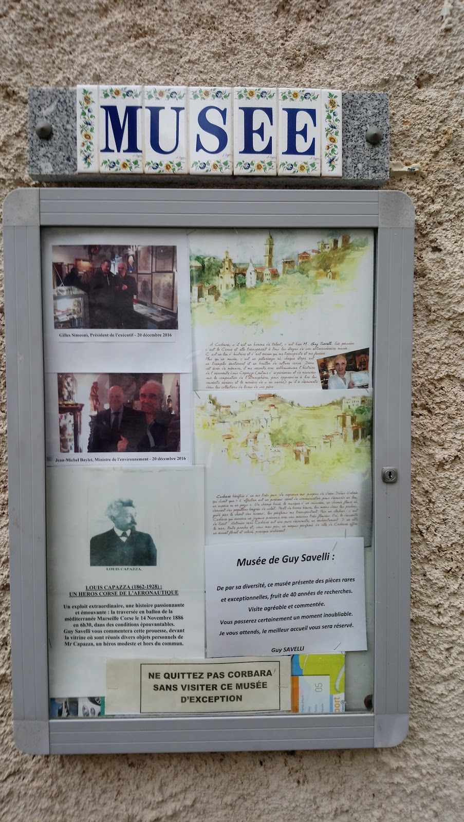 Musée privé Guy Savelli, Corbara, Calvi, Haute-Corse, Corsica, Metropolitan France, France