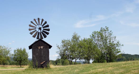 Photo of Wallachian Village open air museum in Roznov Skansen ,Czech republic.