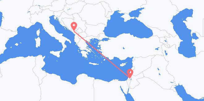 イスラエル モンテネグロへ