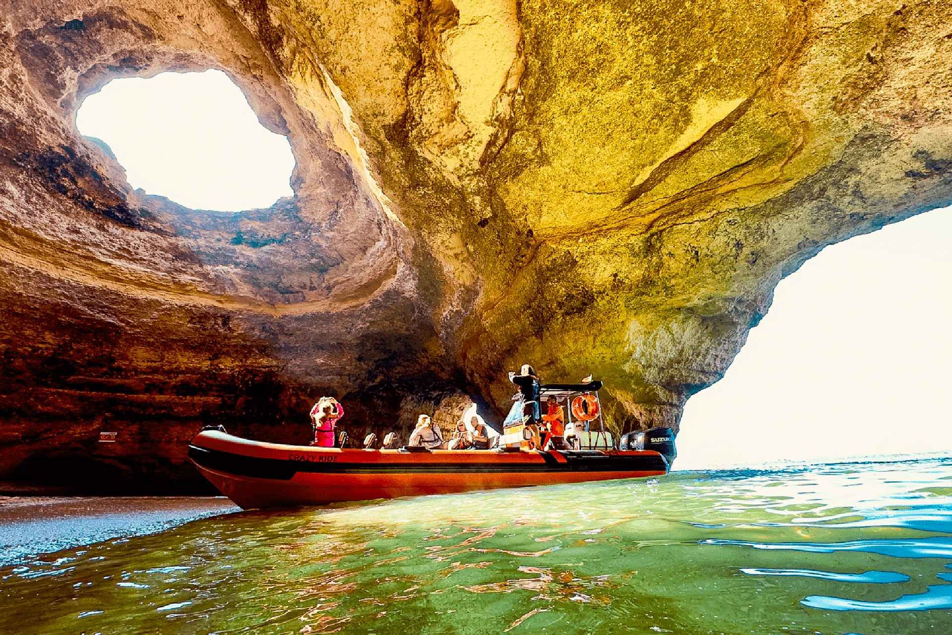 From Lagos: Benagil Caves Speedboat Adventure