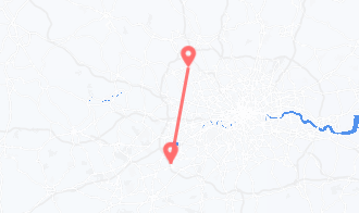 Train tickets from Byfleet to Watford