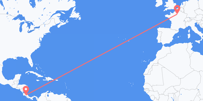 코스타리카 프랑스로