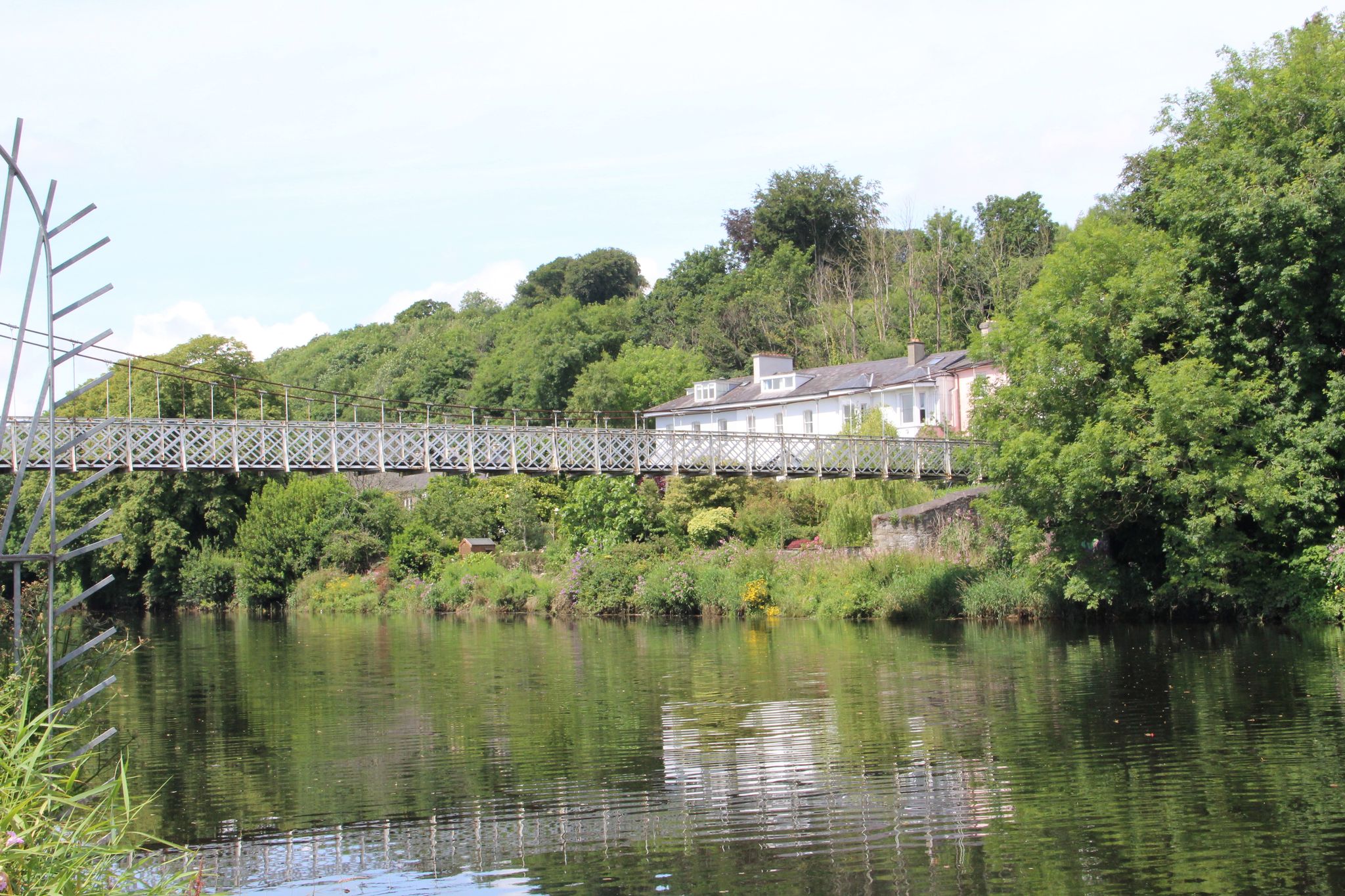 Photo of Shaky bridge in Fitzgerald's Park Cork city Ireland.