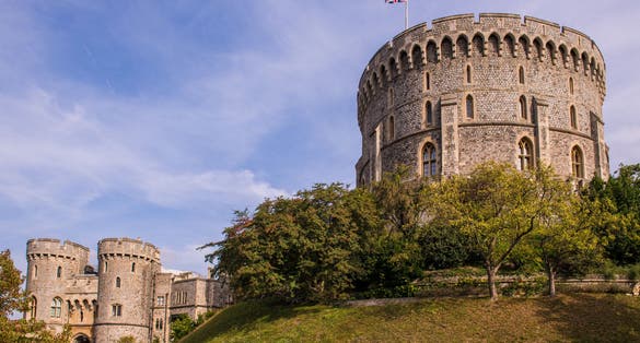 Photo of South Wing of the Upper Ward, Windsor Castle, Berkshire, England.