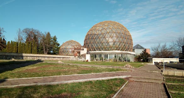 Photo of Jibou Botanical Garden - Salaj county, Romania .