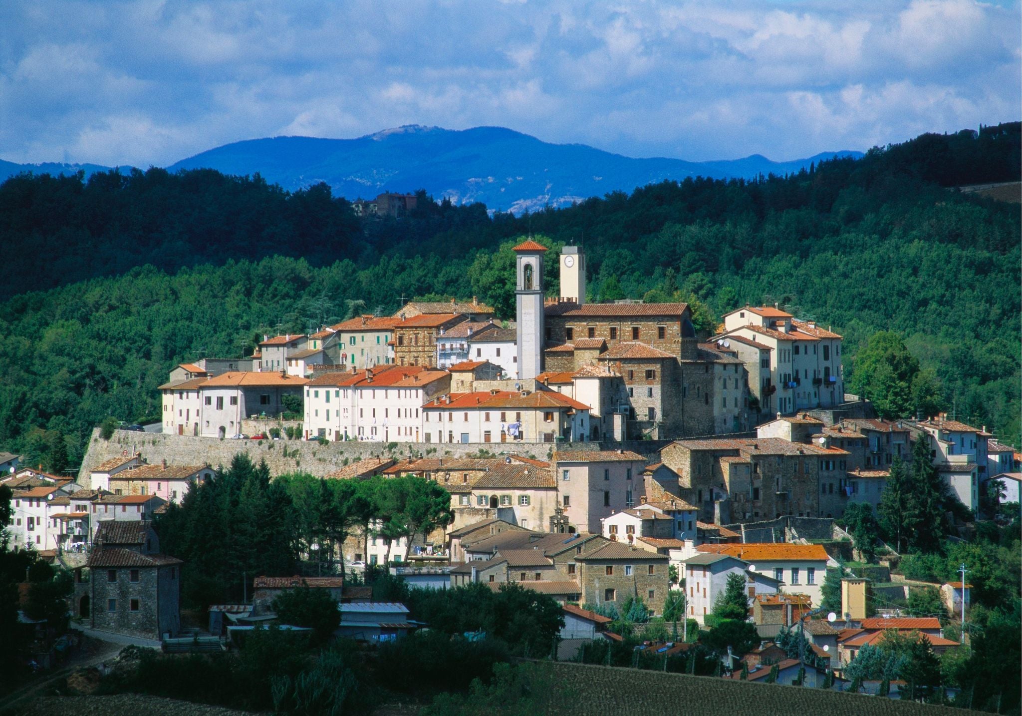 photo of view of Arezzo, Italy,