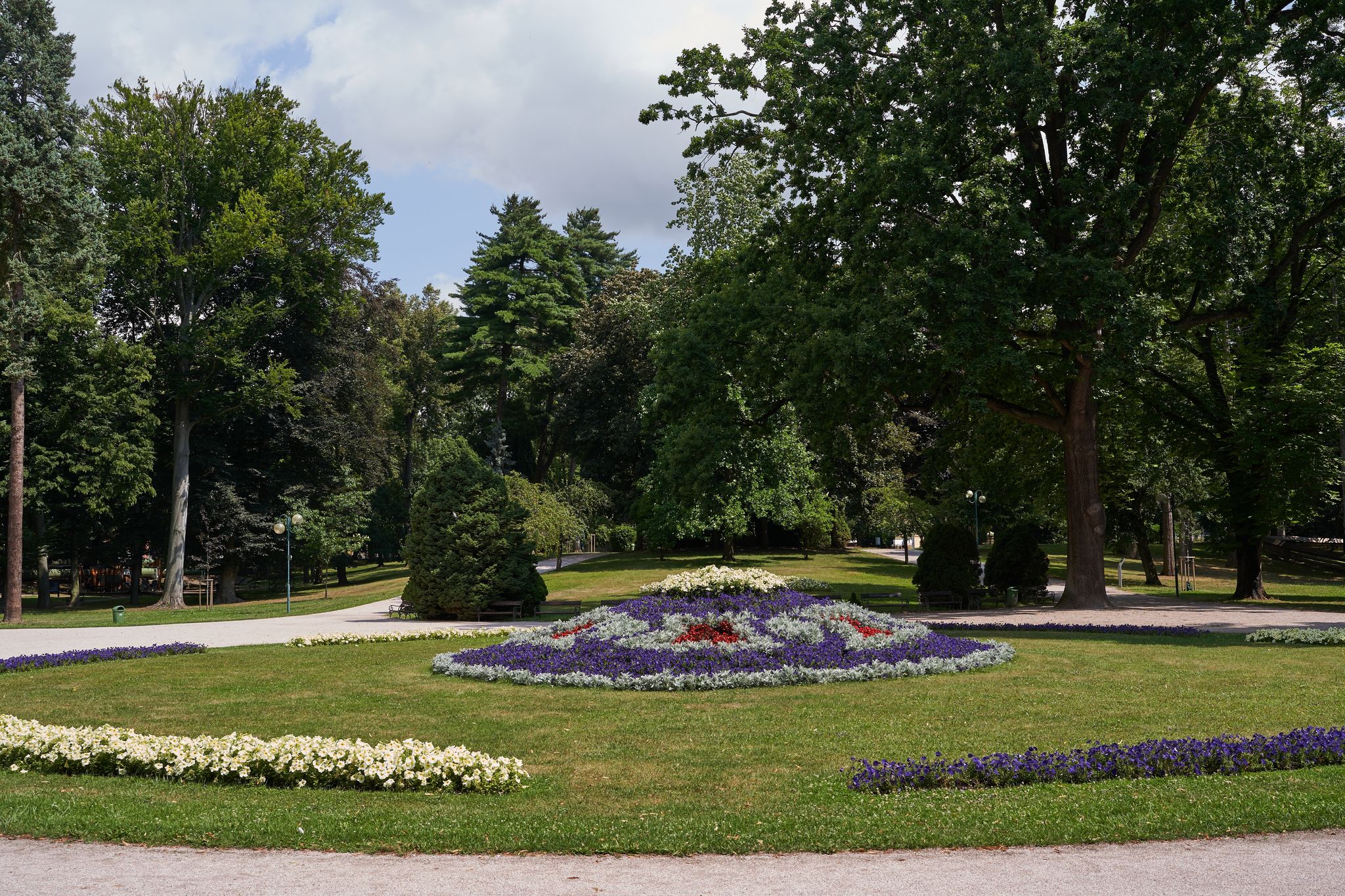 Photo of the Jirasek Park ,Hradec Kralove, Czech Republic.