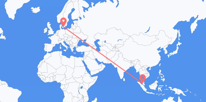 马来西亚 目的地 丹麦