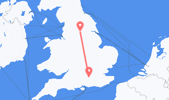 Train tickets from Rushmoor to Wakefield