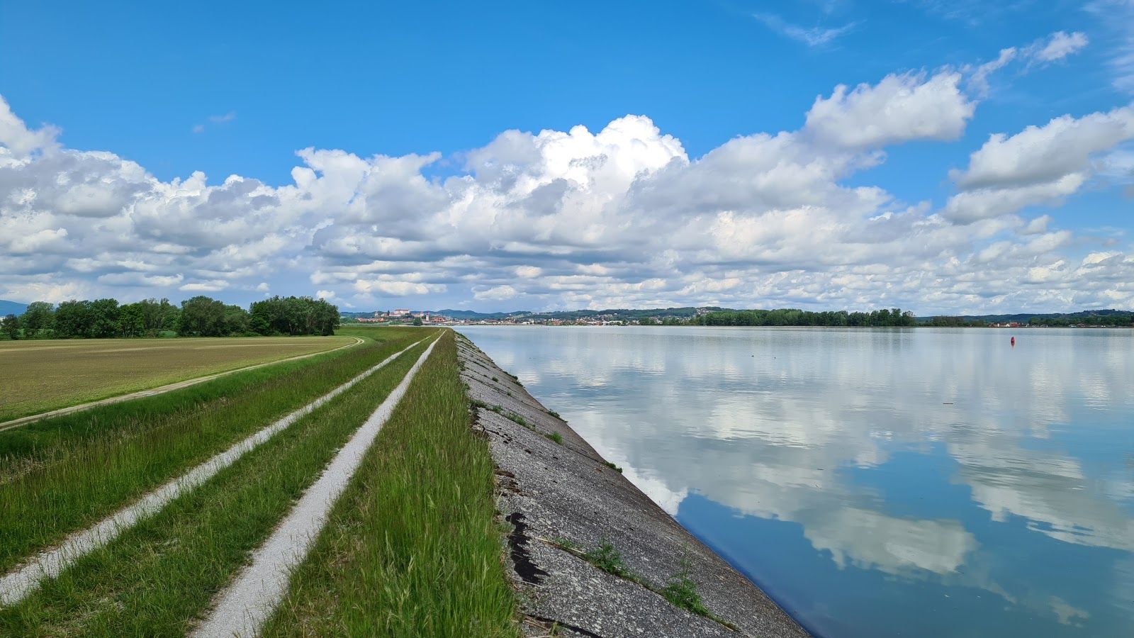 Lake Ptuj, Markovci, Slovenia