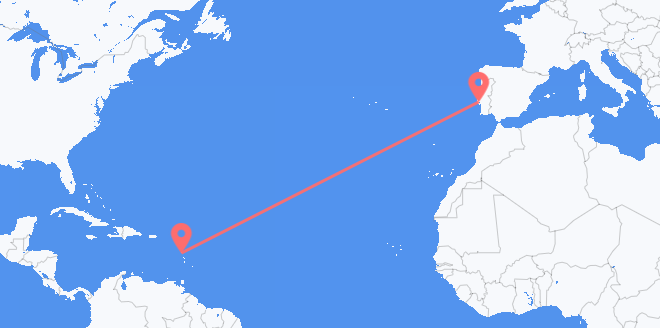 Dominica to Portugal