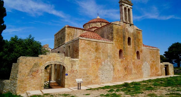 Photo of The Church of the Transfiguration of the Saviour Niokastro, Neokastro, New Navarino Pylos Fortress in Pylos Peloponnese, Greece.